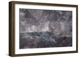 Storm in the Skerries. "The Flying Dutchman", 1892-August Johan Strindberg-Framed Giclee Print