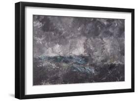 Storm in the Skerries. "The Flying Dutchman", 1892-August Johan Strindberg-Framed Giclee Print