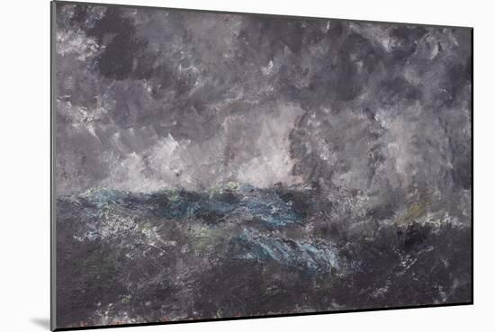 Storm in the Skerries. "The Flying Dutchman", 1892-August Johan Strindberg-Mounted Giclee Print