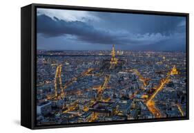 Storm Is Coming Paris-Mathieu Rivrin-Framed Stretched Canvas