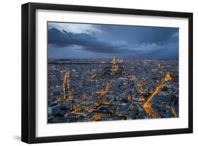 Storm Is Coming Paris-Mathieu Rivrin-Framed Photographic Print