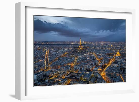 Storm Is Coming Paris-Mathieu Rivrin-Framed Photographic Print