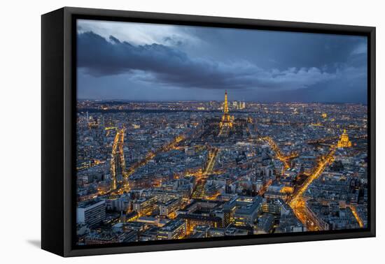 Storm Is Coming Paris-Mathieu Rivrin-Framed Stretched Canvas