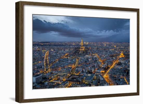 Storm Is Coming Paris-Mathieu Rivrin-Framed Photographic Print