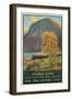 Storm King, New York Train Route-null-Framed Art Print