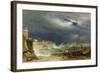 Storm, Malta, 1850-John or Giovanni Schranz-Framed Giclee Print