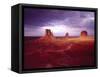 Storm Monument Valley UT \ AZ USA-null-Framed Stretched Canvas