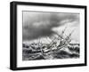 Storm Near Island Powell, Now Netherl, January 27, 1838-Jules Dumont D'Urville-Framed Giclee Print