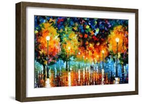 Storm Of Happiness-Leonid Afremov-Framed Premium Giclee Print