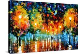 Storm Of Happiness-Leonid Afremov-Stretched Canvas