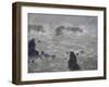 Storm off Belle-Ile-Claude Monet-Framed Giclee Print