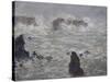 Storm off Belle-Ile-Claude Monet-Stretched Canvas