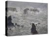 Storm off Belle-Ile-Claude Monet-Stretched Canvas