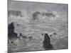 Storm off Belle-Ile-Claude Monet-Mounted Giclee Print