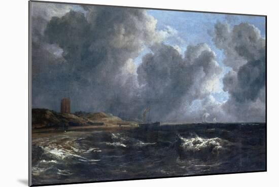 Storm Off Egmond-Aan-Zee-Jacob Isaaksz. Or Isaacksz. Van Ruisdael-Mounted Giclee Print