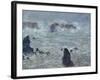 Storm, off the Coast of Belle-Ile, 1886-Claude Monet-Framed Giclee Print