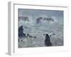 Storm, off the Coast of Belle-Ile, 1886-Claude Monet-Framed Giclee Print