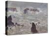 Storm, Off the Coast of Belle-Ile, 1886-Claude Monet-Stretched Canvas