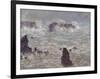 Storm, Off the Coast of Belle-Ile, 1886-Claude Monet-Framed Giclee Print