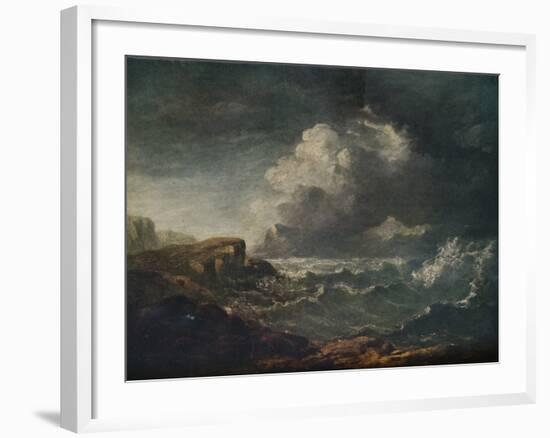 Storm on a Scottish Loch, 19th century, (1917)-John Thomson-Framed Giclee Print