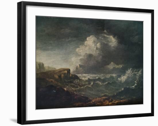 Storm on a Scottish Loch, 19th century, (1917)-John Thomson-Framed Giclee Print