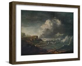 Storm on a Scottish Loch, 19th century, (1917)-John Thomson-Framed Giclee Print