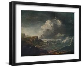 Storm on a Scottish Loch, 19th century, (1917)-John Thomson-Framed Giclee Print