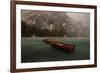 Storm on Braies-Marco Tagliarino-Framed Photographic Print