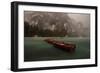 Storm on Braies-Marco Tagliarino-Framed Photographic Print