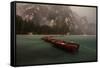 Storm on Braies-Marco Tagliarino-Framed Stretched Canvas