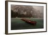 Storm on Braies-Marco Tagliarino-Framed Photographic Print