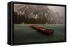 Storm on Braies-Marco Tagliarino-Framed Stretched Canvas