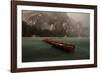 Storm on Braies-Marco Tagliarino-Framed Photographic Print