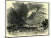 Storm on Lake Como Italy-null-Mounted Giclee Print