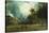 Storm on Laramie Peak-Albert Bierstadt-Stretched Canvas