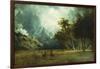 Storm on Laramie Peak-Albert Bierstadt-Framed Giclee Print