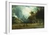 Storm on Laramie Peak-Albert Bierstadt-Framed Giclee Print