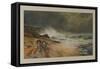 Storm on the Firth, 1874-Samuel Bough-Framed Stretched Canvas