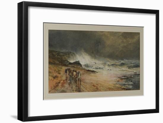 Storm on the Firth, 1874-Samuel Bough-Framed Giclee Print
