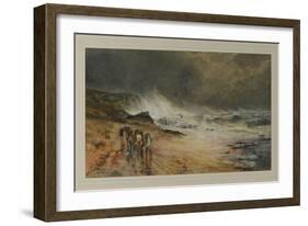 Storm on the Firth, 1874-Samuel Bough-Framed Giclee Print