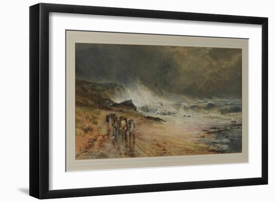 Storm on the Firth, 1874-Samuel Bough-Framed Giclee Print