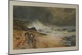Storm on the Firth, 1874-Samuel Bough-Mounted Giclee Print