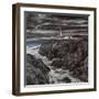 Storm on the Rocks-Margo Starkey-Framed Giclee Print