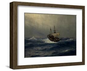 Storm on the Sea, 1887-Lev Felixovich Lagorio-Framed Giclee Print