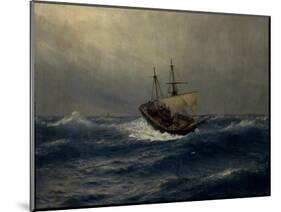 Storm on the Sea, 1887-Lev Felixovich Lagorio-Mounted Giclee Print