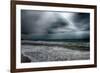 Storm on the Sea-null-Framed Art Print