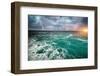 Storm on the Sea-Kashak-Framed Photographic Print