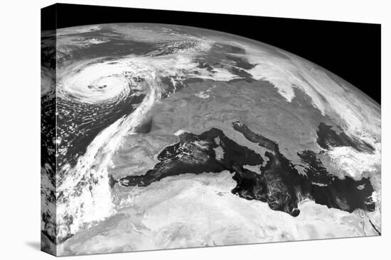 Storm Ophelia, Satellite Image-null-Stretched Canvas