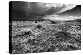 Storm over Abiquiu-Dean Fikar-Stretched Canvas