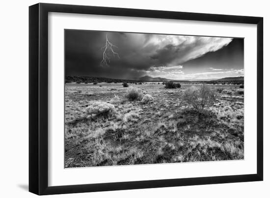 Storm over Abiquiu-Dean Fikar-Framed Photographic Print